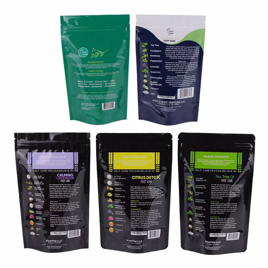 Закрывающийся по индивидуальному заказу запахозащищенный пакет из майлара плотностью 3,5 г, вырезанный на стойке, с замком-молнией для хранения продуктов