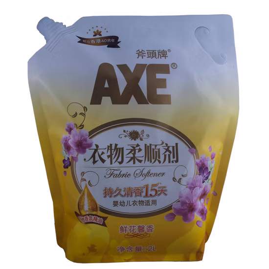 Ламинированная упаковка для жидкого моющего средства и стирального порошка